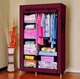Шкаф складной тканевый STORAGE WARDROBE KM-105 на 2 секции органайзер для одежды (106х45х170 см) - изображение 1
