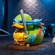 Фігурка Numskull Official Teenage Mutant Ninja Turtles Leonardo TUBBZ Черепашки Ніндзя: Леонардо: Косплей качка - зображення 3