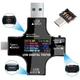 USB тестер тока напряжения Atorch J-7C емкости с Bluetooth, Type-C MicroUSB - изображение 1