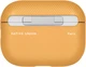 Классический чехол Native Union для Airpods Pro 2-го поколения Желтый (APPRO2-LTHR-KFT) - изображение 5