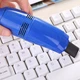 Мини пылесос USB для чистки клавиатуры синий (OK0017_2) - изображение 2