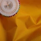 Ткань тентовая Оксфорд, 150 см, 180 г/м2, прочная и влагостойкая для тентов и чехлов оранж - изображение 3