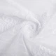 Ткань тюль сетка с вышивкой V-010 белая (6514*001) TM IDEIA - изображение 1