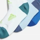 Набор детских носков хлопковых 3 пары Adidas Lk Socks IJ8267 S Bright Royal (4066763877019) - изображение 2