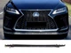 Юбка переднего бампера F-Sport Lexus RX 2019+ для Lexus RX 2019-2022 (8035) - изображение 1