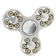 Спиннер Fidget Spinner Silver стальной с шариками - изображение 2