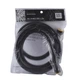 Шланг для душу GLOBUS LUX FH-803-BB-150 1500мм метал чорний gz-000021978 - зображення 3
