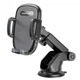 Універсальний автоутримувач BOROFONE Windy center console car holder BH53 4.5-6.5 black - зображення 1