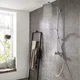 Душевая система HANSGROHE Crometta с верхним душем латунь хром 27269000 - изображение 2