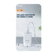 Мережевий зарядний пристрій Avantis A827 (1USB/2,4A) + Type-C cable- білий - зображення 2