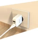 Мережевий зарядний пристрій Aspor A829 (2USB/2.4A) + USB кабель Lightning- білий - изображение 2
