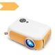 Проектор карманный XPRO PANOPLUS A Yellow (работает от powerbank 2A) для детей и взрослых с WiFI подключением к iOS и Android и функцией Screen Mirroring и трансляцией с телефона (L8DM4Z_1899) - изображение 1