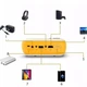 Проектор карманный XPRO PANOPLUS A Yellow (работает от powerbank 2A) для детей и взрослых с WiFI подключением к iOS и Android и функцией Screen Mirroring и трансляцией с телефона (L8DM4Z_1899) - изображение 3