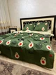 Постільна білизна бавовняна Авокадо Двоспальна 180 x 220 Бязь Зелена з жовтим 50 х 70 - зображення 4