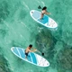 SUP-борд Aqua Quest 240 Intex 68241, 240 х 76 х 13 см, дошка, весло, ручний насос, сумка - зображення 6