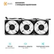 Система жидкостного охлаждения EKWB EK-Nucleus AIO CR360 Lux D-RGB Black (3831109851685) - изображение 11