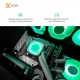 Система жидкостного охлаждения EKWB EK-Nucleus AIO CR360 Lux D-RGB White (3831109897850) - изображение 13