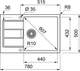 Комплект: Мийка Franke Sirius 2.0 S2D 611-78 XL (143.0621.335) + змішувач Franke Pola (115.0622.943) + Дозатор Franke Comfort (112.0652.763) - зображення 3