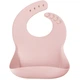 Слюнявчик MinikOiOi силиконовый 100% BASICS - Pinky Pink (101020052) - изображение 1