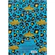 Книга записная Axent Leopard А4 в твердом переплете 96 листа клетка, голубая (8422-554-A) - изображение 4