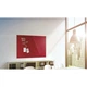 Офисная доска Magnetoplan стеклянная магнитно-маркерная 1200x900 красная Glassboard-Red (13404006) - изображение 7