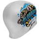 Шапочка для плавания силиконовая для взрослых Mad Swim Colorado 055838 White-Multicolor - изображение 4