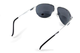 Окуляри біфокальні (захисні) Global Vision Aviator Bifocal (+2.5) (gray), чорні біфокальні лінзи в металевій оправі - зображення 10