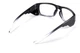 Спортивная оправа под диоптрии Global Vision RX-OP-15 Black Gradient (clear) RX-able, прозрачные - изображение 3