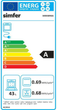 Kuchenka gazowa z piekarnikiem elektrycznym Simfer 5405SERGG (8699272096259) - obraz 2