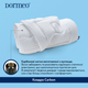 Ковдра Dormeo всесезонна полуторна 155х210 Wellsleep Advanced Карбон (7630033948333) - зображення 4