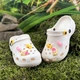 Крокси жіночі з джибітсами Luckline Е-00139-387 розмір 36 Персикові (22,5 см) - зображення 1