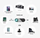 Портативний, багатоекранний проектор Byintek K9, Smart LED Full HD 1080p, и Wi-Fi - зображення 3