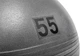 Фитбол Adidas Gymball ADBL-11245GR Уни 55 см Серый (885652008518) - изображение 4