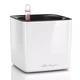 Вазон Lechuza Cube Glossy 14 белый 1.5 л - изображение 1