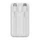 Power Bank Baseus Comet Series Dual-Cable Digital Display Fast Charge 22.5W на 20000mAh (PPMD020102) White - изображение 2