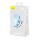 Power Bank Baseus Comet Series Dual-Cable Digital Display Fast Charge 22.5W на 20000mAh (PPMD020103) Blue - изображение 8