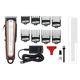 Профессиональная аккумуляторная машинка для стрижки Wahl Legend Cordless 5 Вт с индикатором заряда Бордовий - изображение 4