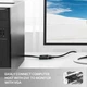 Адаптер UGREEN MM108 DVI(24+1) Male to VGA Female Active Converter Black (40259) - изображение 6