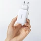 Сетевое зарядное устройство UGREEN CD244 USB-A+2xUSB-C 65W GaN Tech Fast Charger White (15334) - изображение 7