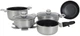 Набір посуду Gimex Cookware Set induction 8 предметів Silver (DAS302021) - зображення 1