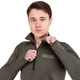 Комплект термобелья мужской размер XL (полиэстер, эластан, оливковый) (ZK-28-11_Оливковый_XL) - изображение 4