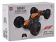 Трюковая Машинка перевертыш на радиоуправлении Mini Stunt Car Золотой с голубым - изображение 1