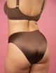Трусики слип Brabrabra 3(M) Темно-коричневый (87612) - изображение 2