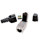 Конектор мережевий RJ45, STP, cat.6A, 50μ, 1.45мм, зі вставкою Kingda LW-NP-021-C6A - зображення 6