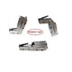Конектор мережевий RJ45, STP, cat.6A, 50μ, 1.45мм, зі вставкою Kingda LW-NP-021-C6A - зображення 8