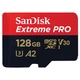 Карта памяти SanDisk microSD 128GB C10 UHS-I U3 Extreme Pro V30+SD - изображение 1