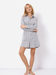 Нічна сорочка Aruelle Stacy nightdress S Сіра (5905616144016) - зображення 3