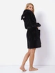 Szlafrok Aruelle Dionella bathrobe M Czarny (5905616140698) - obraz 2