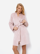 Халат жіночий Aruelle Lunna bathrobe L Рожевий (5905616141114) - зображення 3