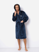 Szlafrok Aruelle William bathrobe 2XL Granatowt (5907479343117) - obraz 1